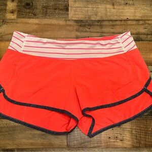 Lululemon speed shorts size 8